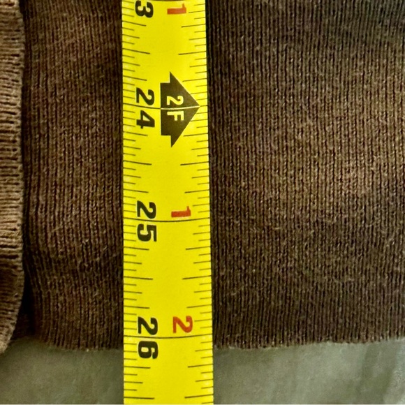 Loft 100% Pima Cotton 3/4 Sleeve Gray Cardigan Size XXL - Picture 5 of 5